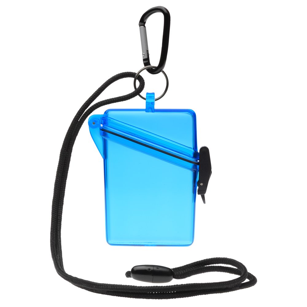 Amazon.com: WITZ 00402-Blue See it Safe Waterproof ID/Badge Holder